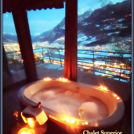 Chalet Con Jacuzzi Vista Montagne Аоста Номер фото